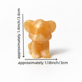 Random Multi-material Lion Crystal Carving Wholesale