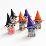 Multi-material Carved Crystal Wizard Glass Buddy Small Statues