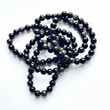 5Pcs 8mm Golden Obsidian Crystal Bracelet Wholesale