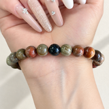 8mm Poly Crystal Bracelet Wholesale
