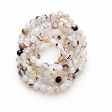 5Pcs 8mm Aqua Agate Crystal Bracelet Wholesale