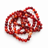 5Pcs 8mm Lace Carnelian Crystal Bracelet Wholesale