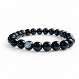 5Pcs 8mm Black Onyx Crystal Bracelet Wholesale