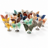 Wholesale Crystal Small Spring Butterfly Wings With Stand Sets