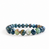 Facet Ocean Jasper Bracelet 8mm Wholesale