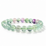 8mm Fluorite Crystal Bracelet Wholesale
