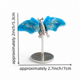 Wholesale Crystal Small Bat Wings With Stand Sets