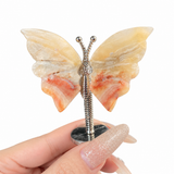 Wholesale Crystal Small Spring Butterfly Wings With Stand Sets
