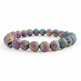 8mm Aura Druzy Crystal Bracelet Wholesale