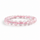 5Pcs 8mm Rose Quartz Crystal Bracelet Wholesale