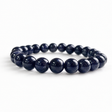 5Pcs Blue Sandstone Crystal Bracelet Wholesale