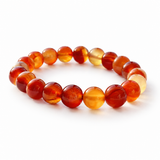 10mm Red Carnelian Crystal Bracelet Wholesale