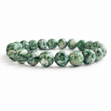 5Pcs 8mm Grass Jasper Crystal Bracelet Wholesale