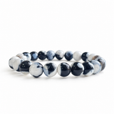5Pcs 8mm Orca Agate Crystal Bracelet Wholesale