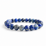 Facet Lapis Lazuli Bracelet 8mm Wholesale