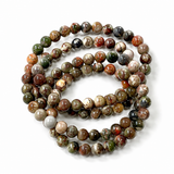 5PCS Money Agate Crystal Bracelet Wholesale