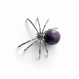 Tumbled Crystals Spider Ornament Handmade Alloy Spider Wholesale