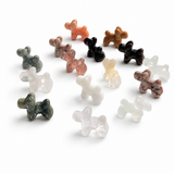 Multi-material Cute Balloon Dog Crystal Carving Wholesale