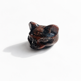 Multi-material Three-eyed Monster Cat Crystal Carving Wholesale