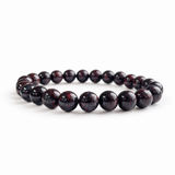 5Pcs 8mm Chicken Blood Crystal Bracelet Wholesale