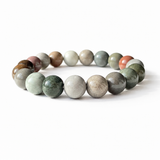 10mm Polychrome Jasper Crystal Bracelet Wholesale