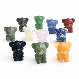 Random Multi-material Lion Crystal Carving Wholesale