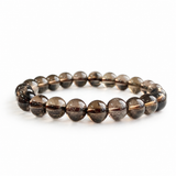 8mm Smoky Quartz Crystal Bracelet Wholesale