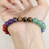 8mm 7 Chakra Crystal Bracelet Wholesale