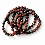 8mm Red Tiger Eye Crystal Bracelet Wholesale