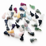 Random Multi-material Guitar Crystal Carving Wholesale