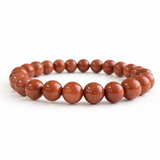 5Pcs 8mm Gold Sandstone Crystal Bracelet Wholesale