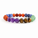 8mm 7 Chakra Crystal Bracelet Wholesale