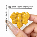 Random 10PCS Multi-material Bee Crystal Carving Wholesale