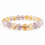 8mm Ametyst/Citrine Crystal Bracelet Wholesale