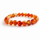5PCS Light Carnelian Crystal Bracelet Wholesale