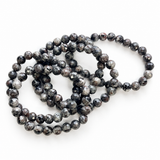 Faced Yooperlite Bracelet 8mm Wholesale