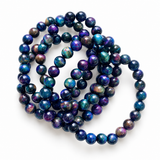 8mm Galaxy Tiger Eye Crystal Bracelet Wholesale