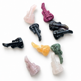 Random Multi-material Guitar Crystal Carving Wholesale