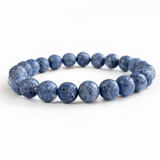 8mm Blue Coral Crystal Bracelet Wholesale
