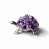 Wholesale Multi-material natural crystal chips turtle set