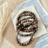 5PCS Money Agate Crystal Bracelet Wholesale