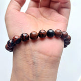 5Pcs Red Obsidian Crystal Bracelet Wholesale