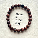 5Pcs Red Obsidian Crystal Bracelet Wholesale