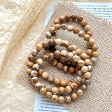 5Pcs Picture Jasper Crystal Bracelet Wholesale