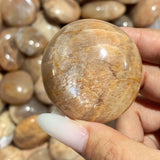 Peach Moonstone Palm Crystal Wholesale