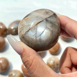 Peach Moonstone Palm Crystal Wholesale