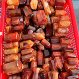 Beautiful Red Agate Plished Tower Point Crystal Wholesale