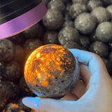 1.9-2.7in Yooperlite Spheres Wholesale (UV-Reactive)