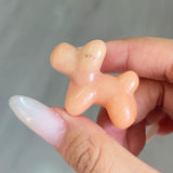 Multi-material Cute Balloon Dog Crystal Carving Wholesale