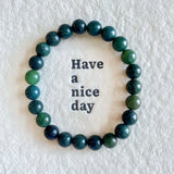 Moss Agate Crystal Bracelet Wholesale